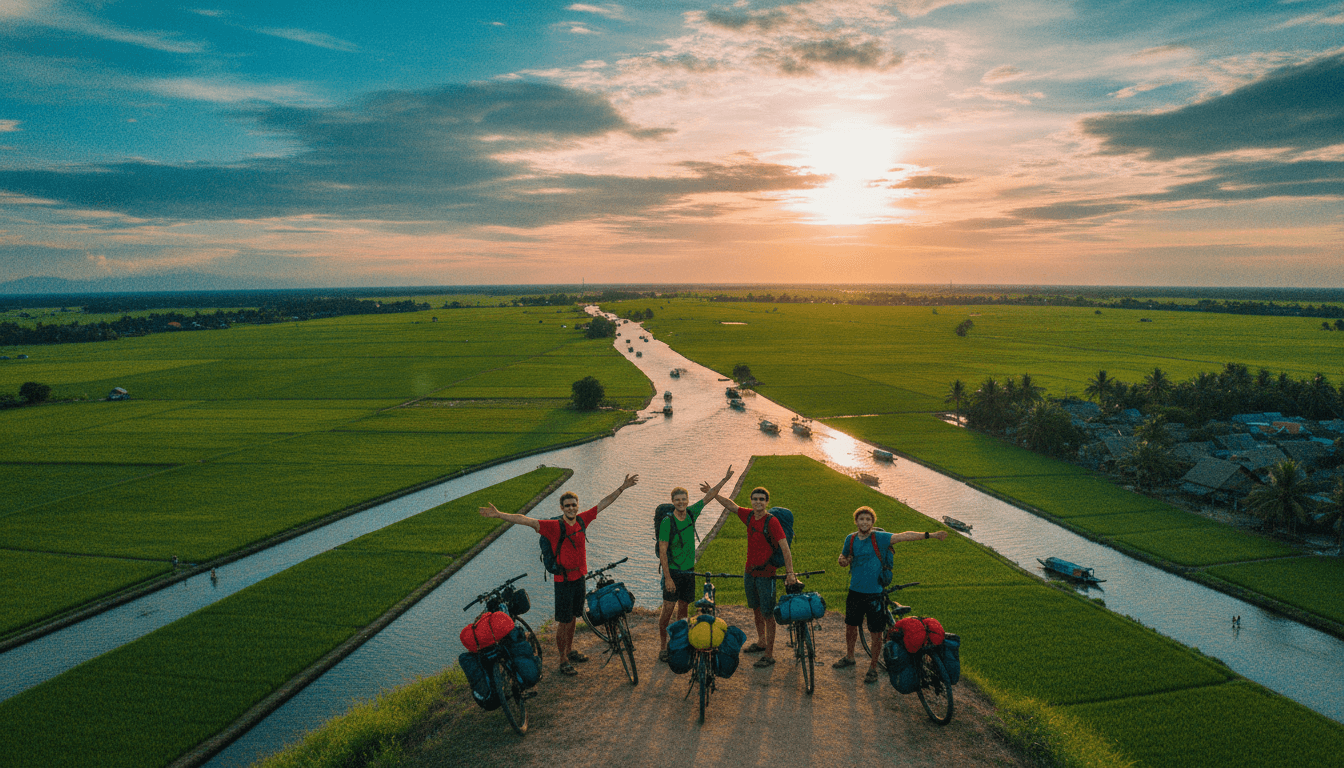 4-Day Self-Launched Cycle Through Saigon & the Mekong Delta