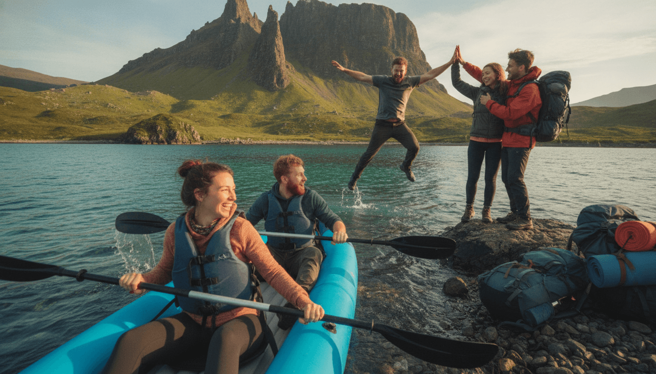 Self-Launched: Hike, Kayak & Wild Camp the Isle of Skye
