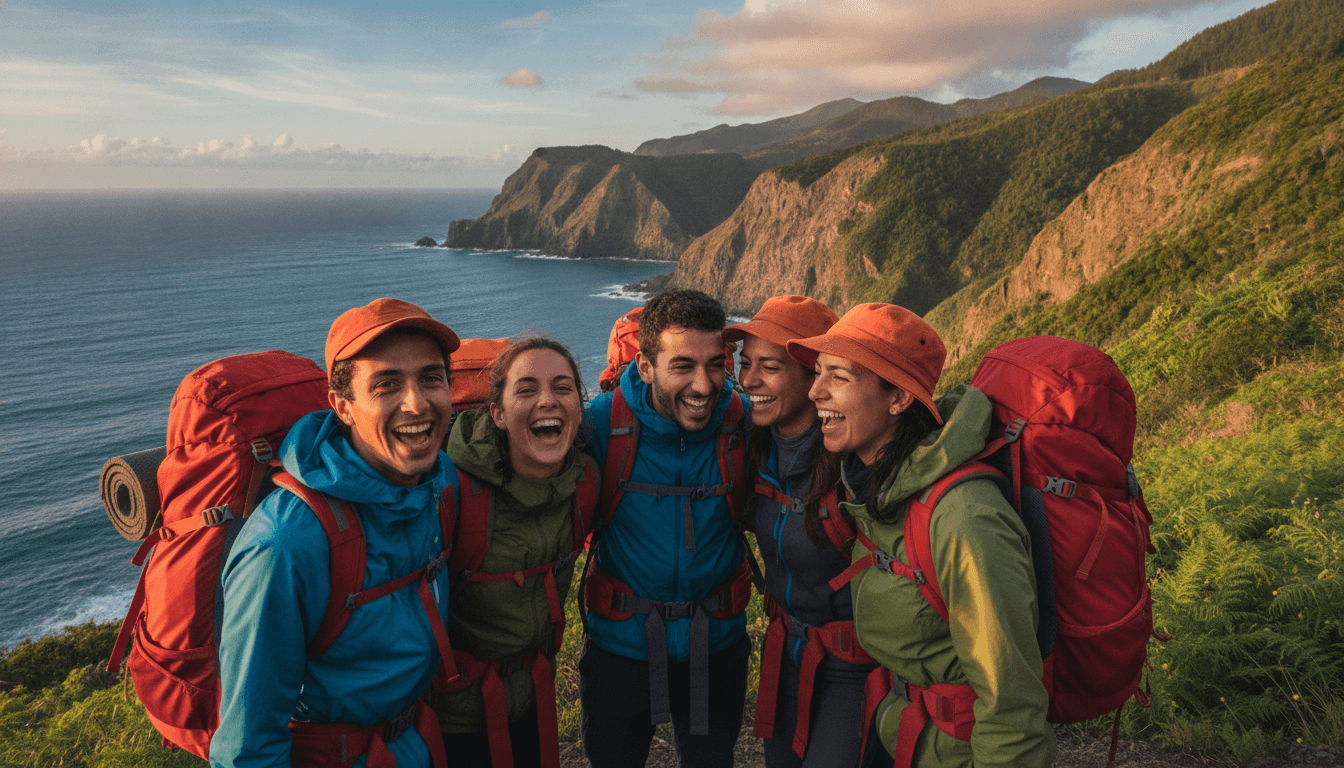 Self-Launched Coast to Coast Traverse of Madeira