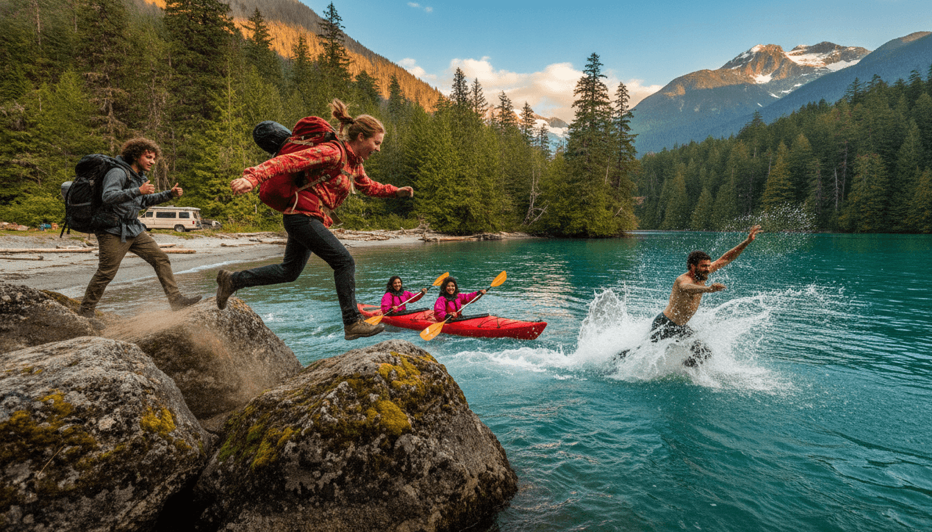 Self-Launched Ultimate Adventure in British Columbia & Vancouver Island
