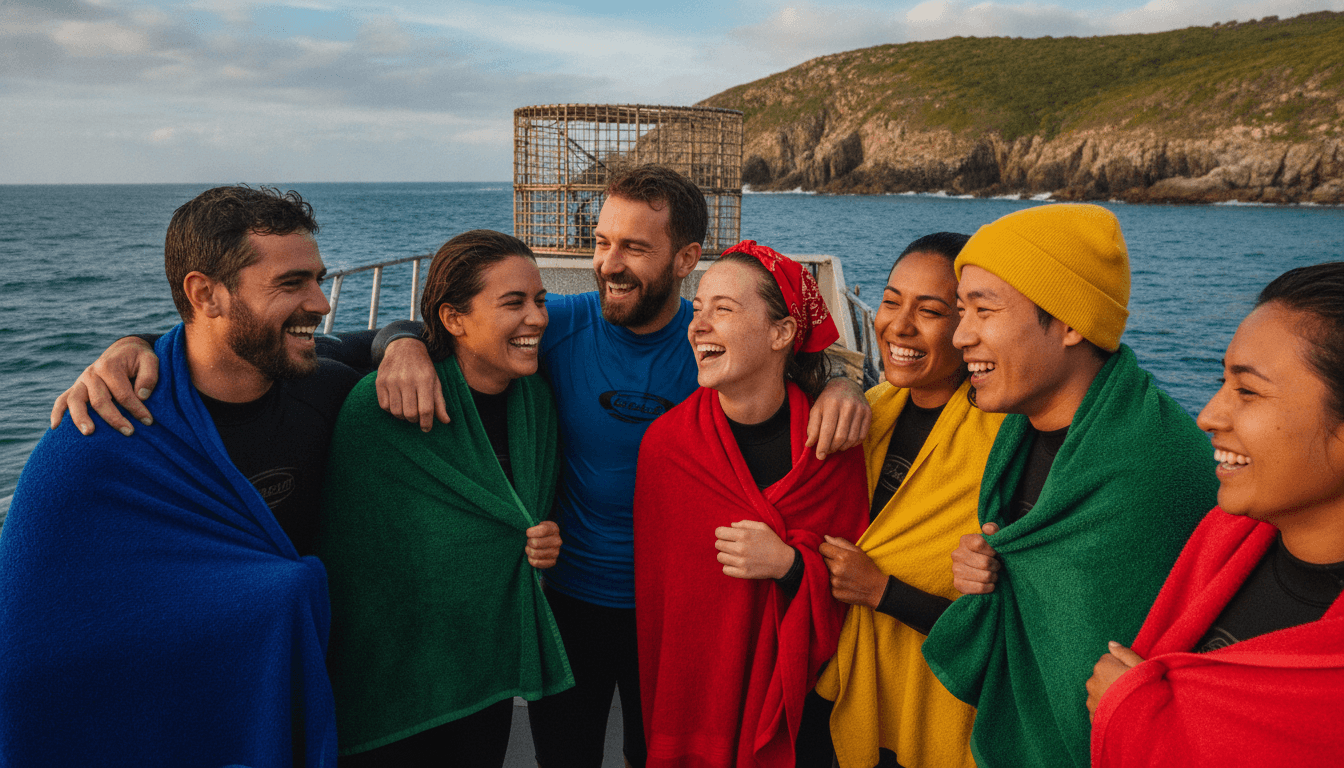 Cape Town Shark Cage Diving — Self-Launched Day Trip to Gansbaai