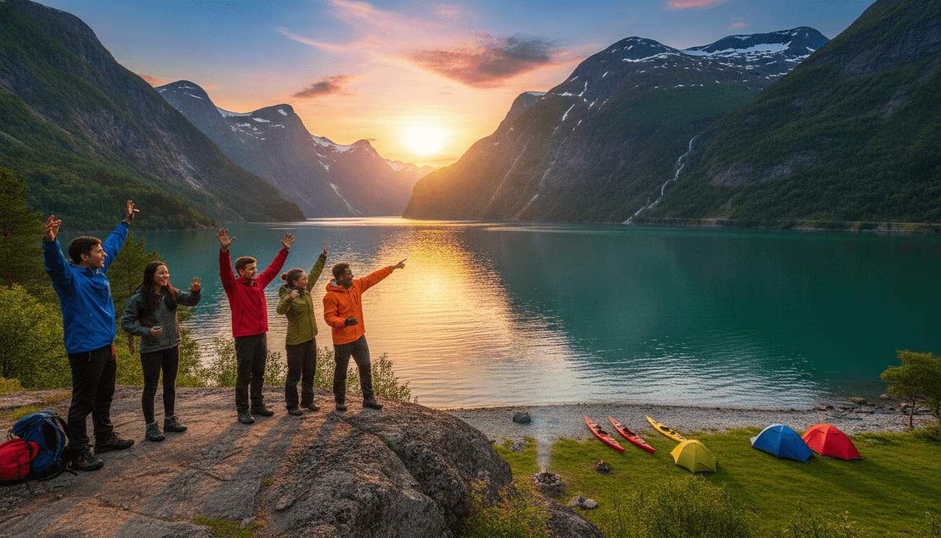 Kayak and Wild Camp the Norwegian Fjords: Self-Launched Weekend