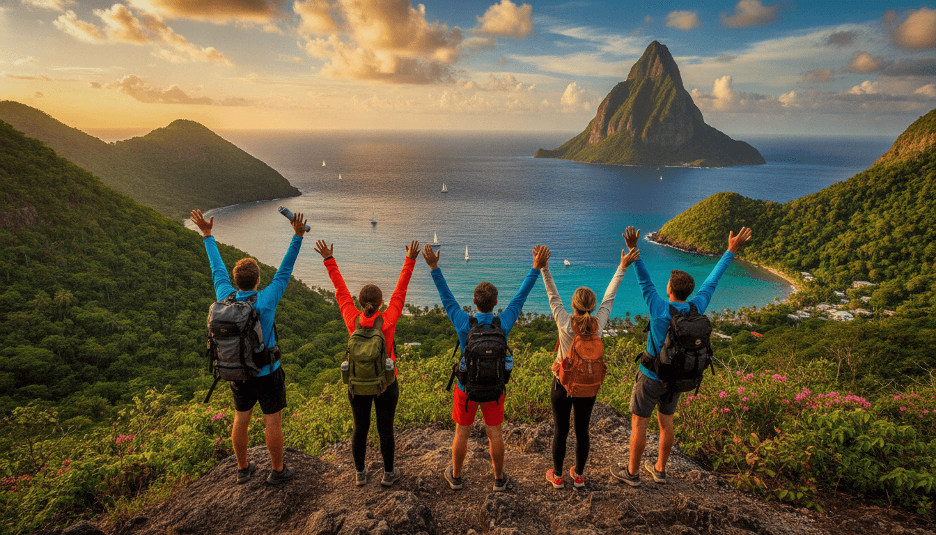 Sailing St Lucia & The Grenadines (Self-Launched)