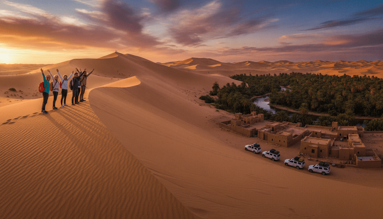 4-Day Self-Launched Sahara Desert Adventure: Marrakech to Erg Chigaga & Fint Oasis