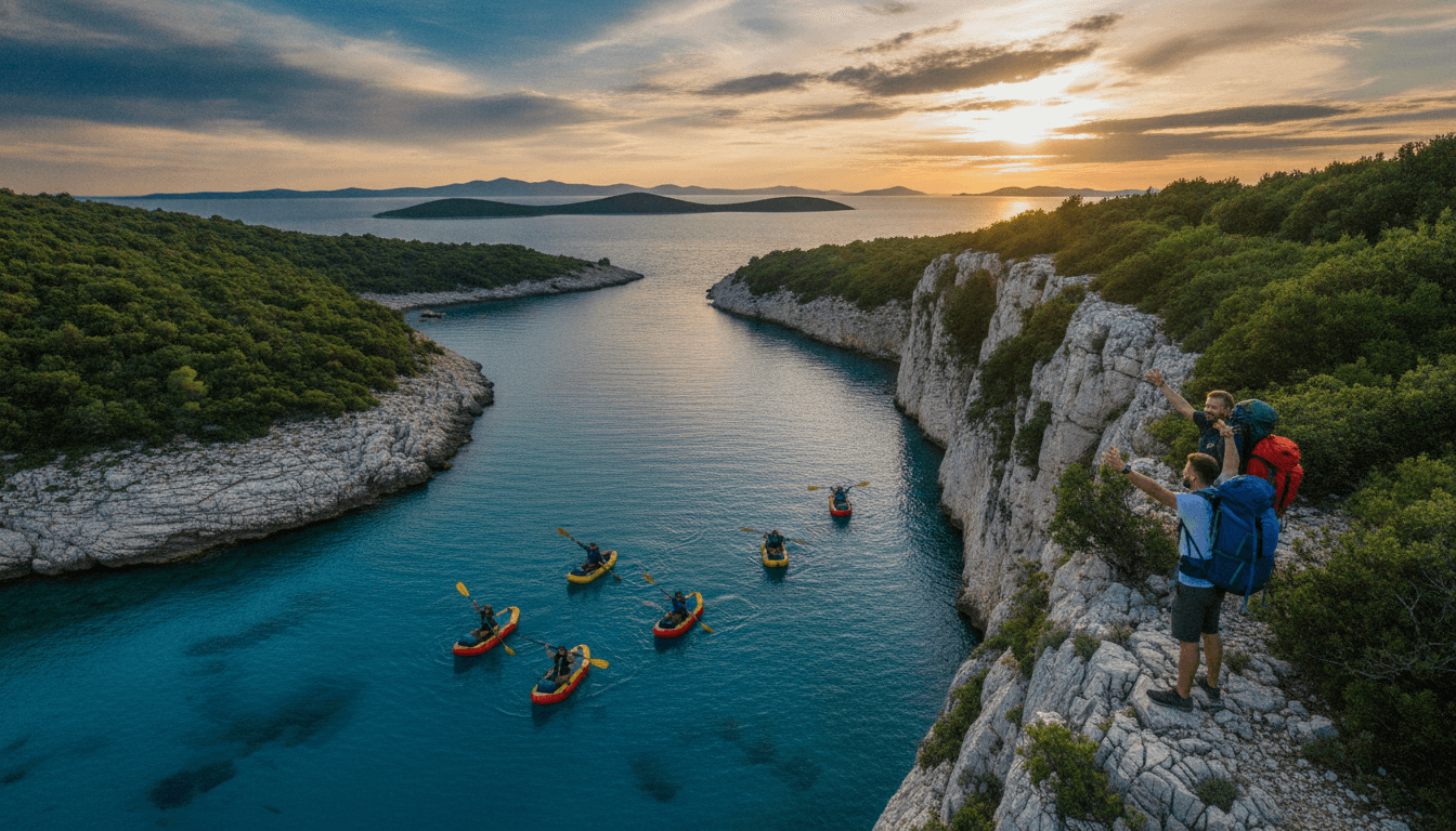 Self-Launched Packrafting Adventure in Croatia