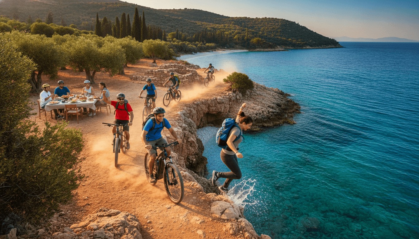 Self-Launched: Hike, E-Bike and Feast in Greece's Peloponnese