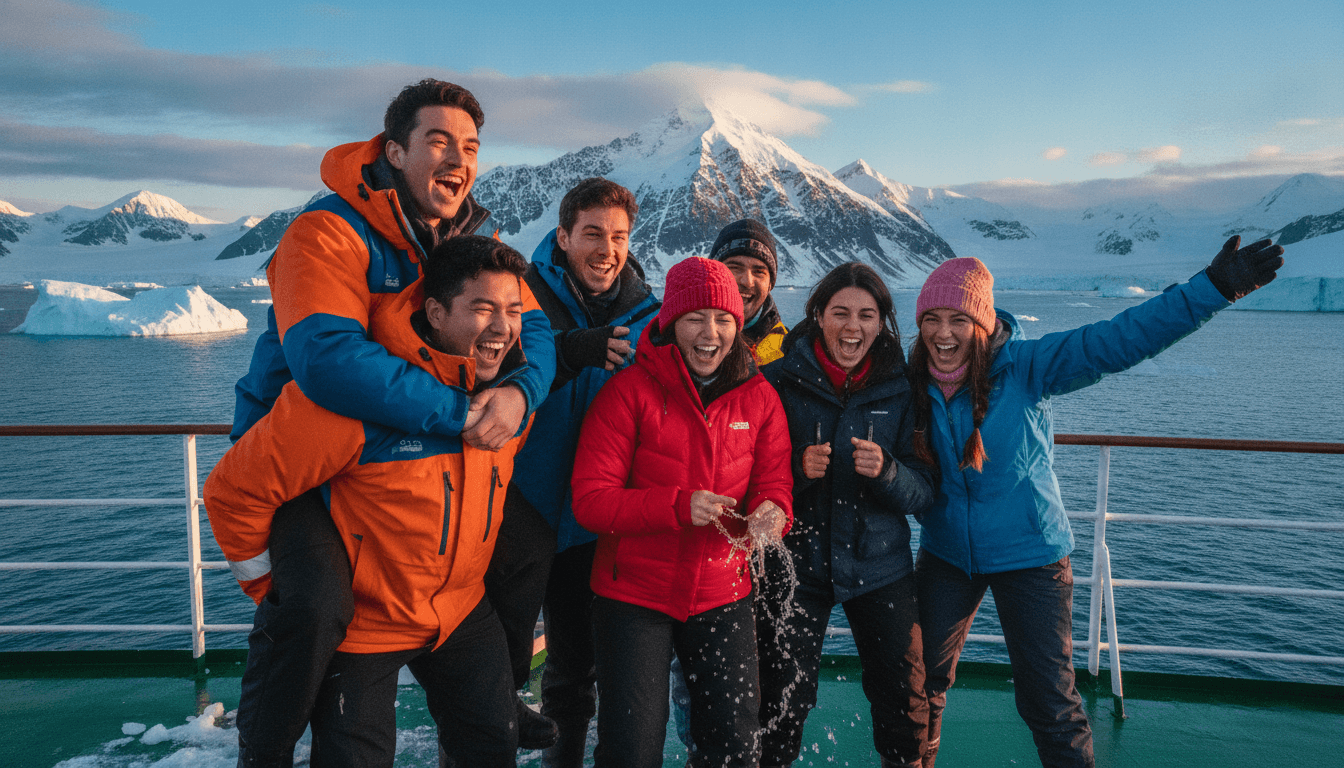 Antarctic Express: Fly South, Sail North — Self-Launched Edition