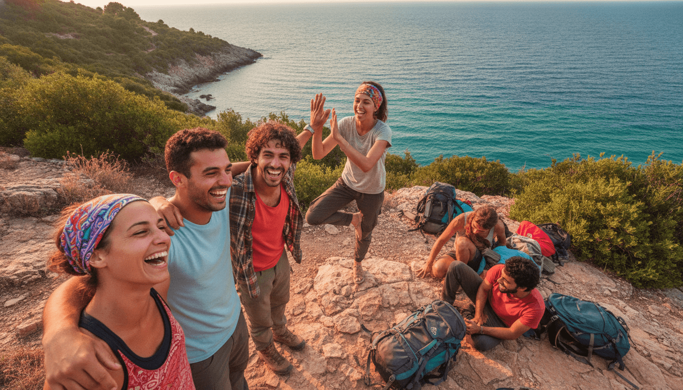 Hiking and Yoga on Greece's Evia Island: Self-Launched Edition