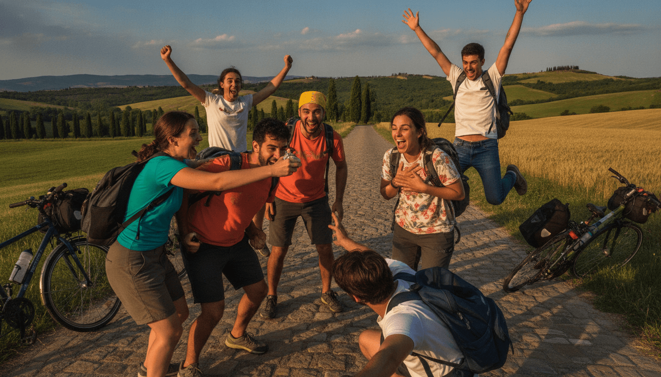 A Taste of Tuscany Self-Launched Cycling
