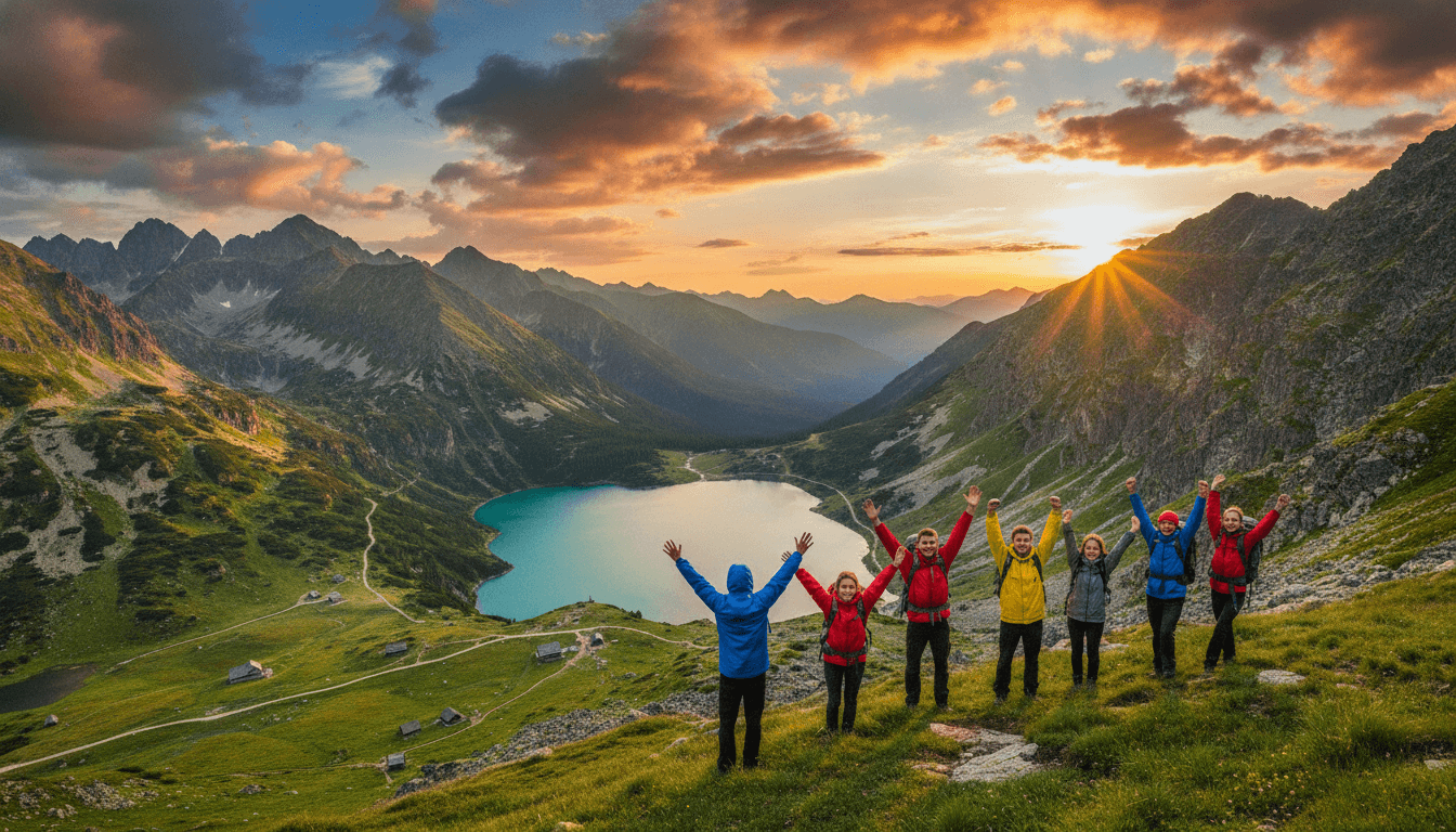 Self-Launched Hut-to-Hut Trekking in Poland's Tatra Mountains
