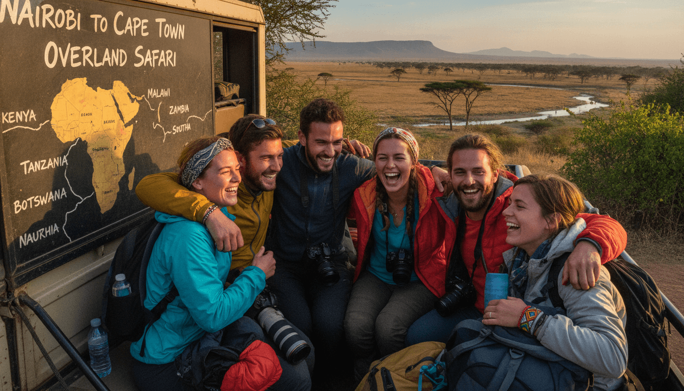 Nairobi to Cape Town Overland Safari on a Backpacker Budget