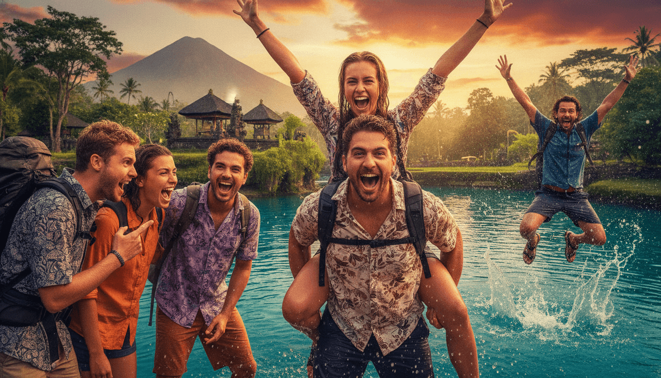 Bali Adventure Self-Launched: Temples, Mount Batur & Water Sports