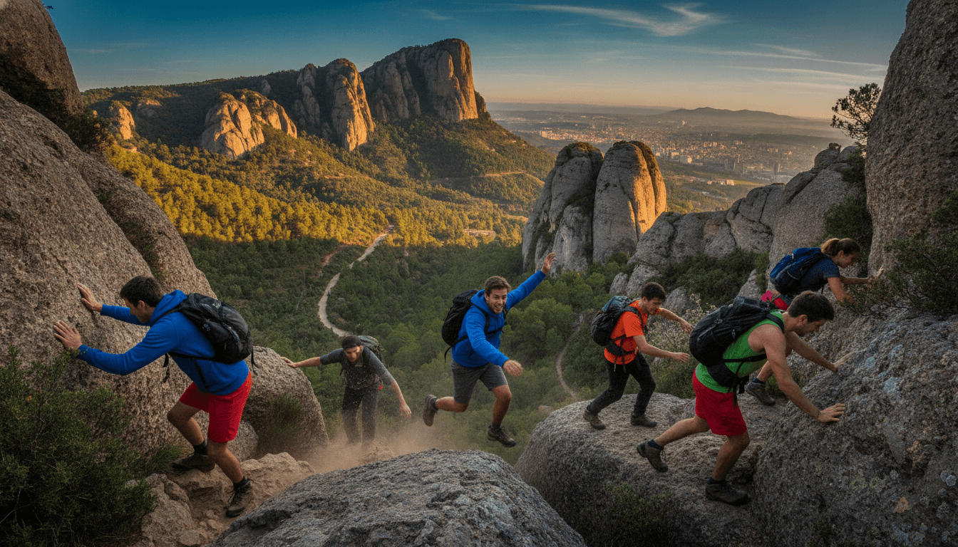 Treasures of Spain and Portugal — Self-Launched (Barcelona to Montserrat)