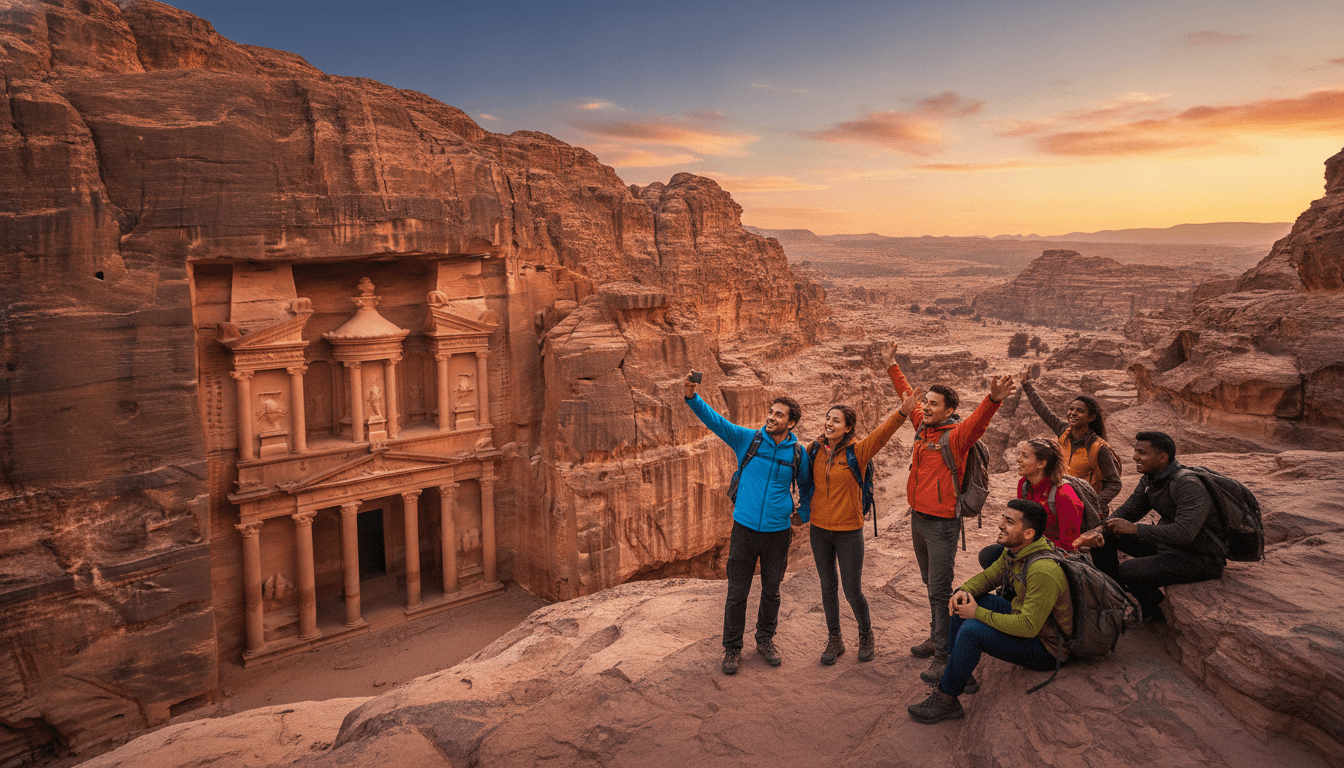 Self-Launched Petra, Wadi Rum & Dead Sea in 2 Days from Amman