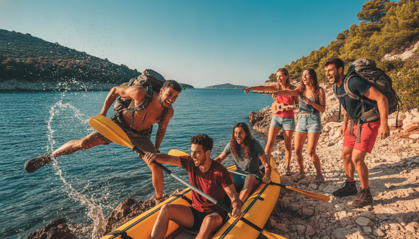 Kayak and Hike Croatia: Self-Launched Weekend Adventure