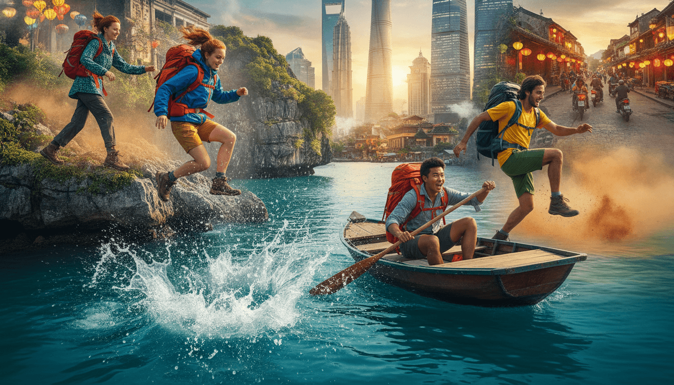 Legacies of Shanghai & Vietnam — Self-Launched 13-Day Route