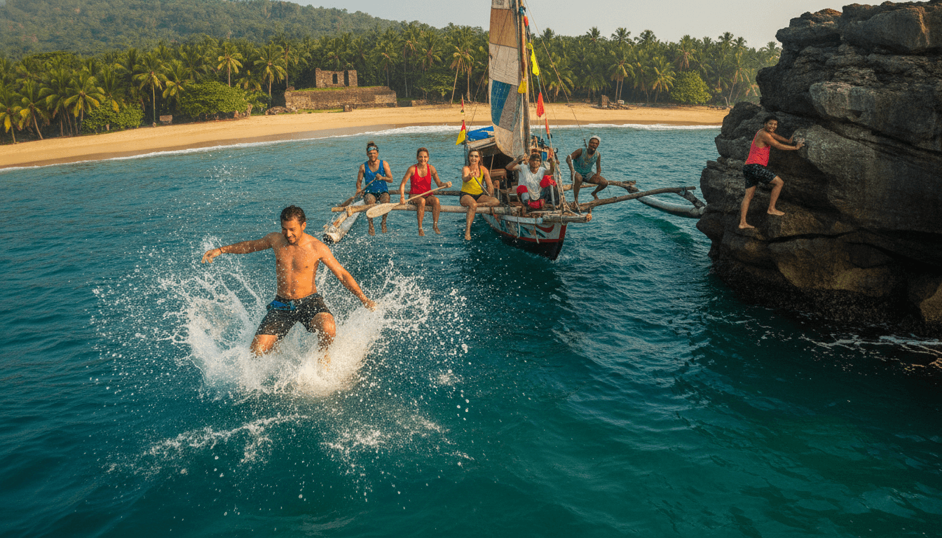 Sailing Sri Lanka - North Coast (Self-Launched)
