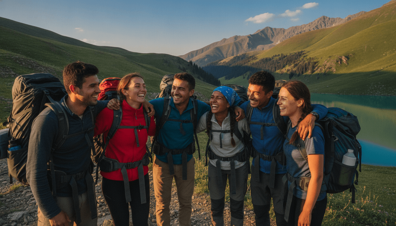 Self-Launched Trek of the Tian Shan Mountains of Kyrgyzstan