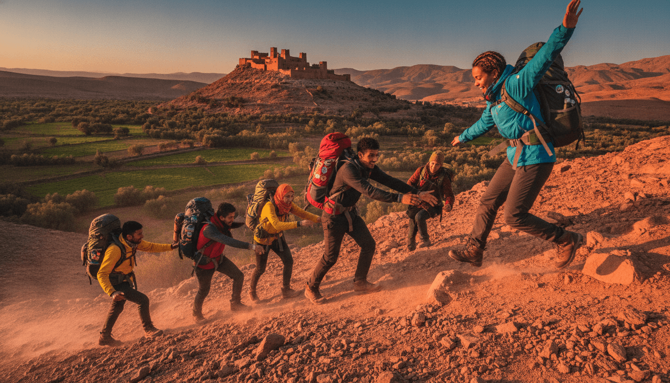 Self-Launched: Hike Morocco's Atlas Mountains & Sleep in a Kasbah