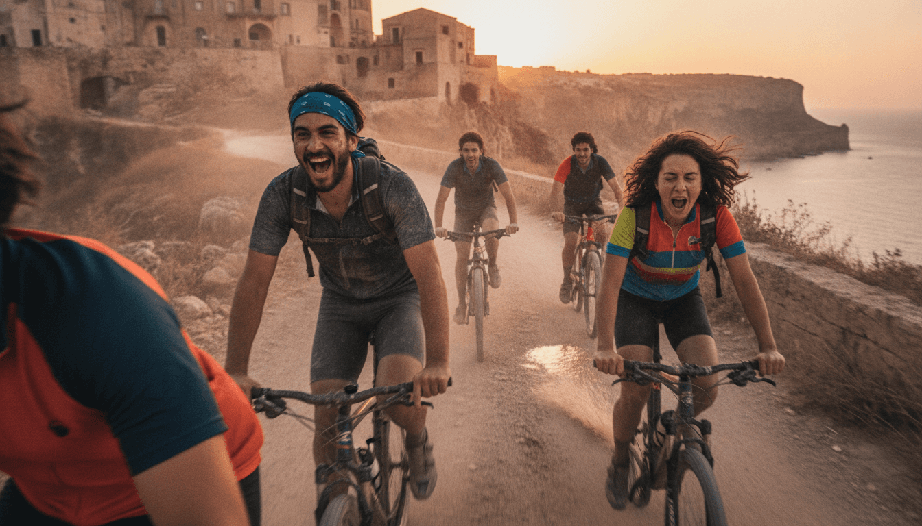 Self-Launched Cycling in Sicily: Baroque Towns, Coastlines & Canyons