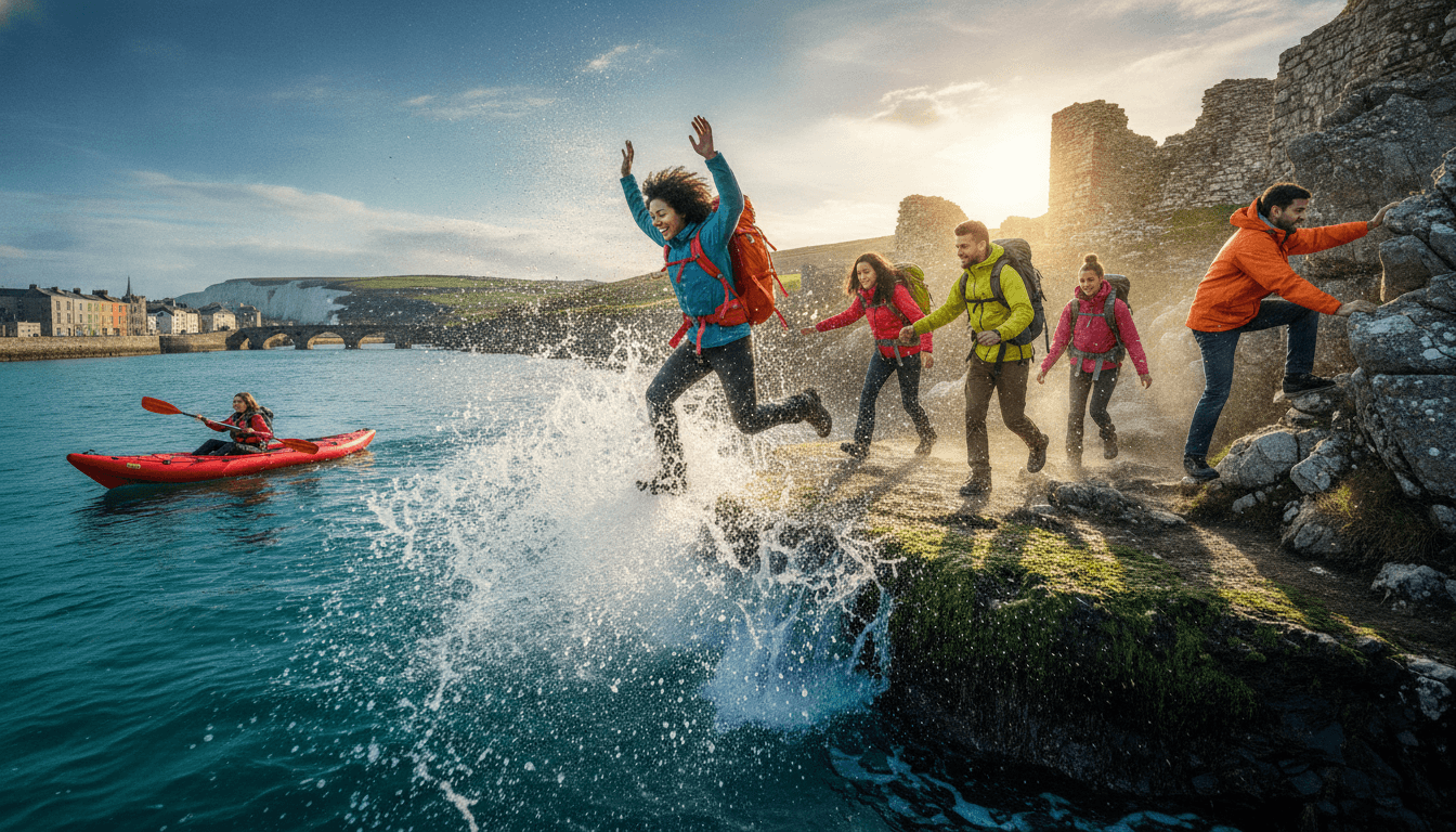Dublin to London: Ireland, Wales & England Self-Launched Adventure