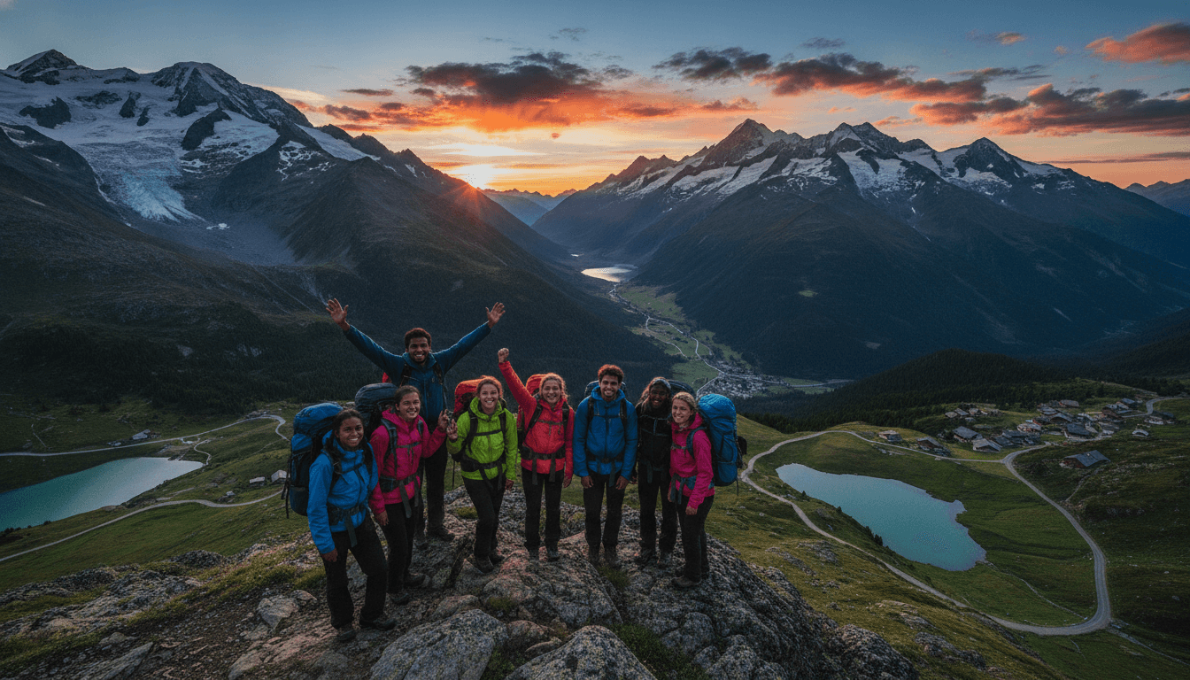 Self-Launched Trek the Tour du Mont Blanc in a Week
