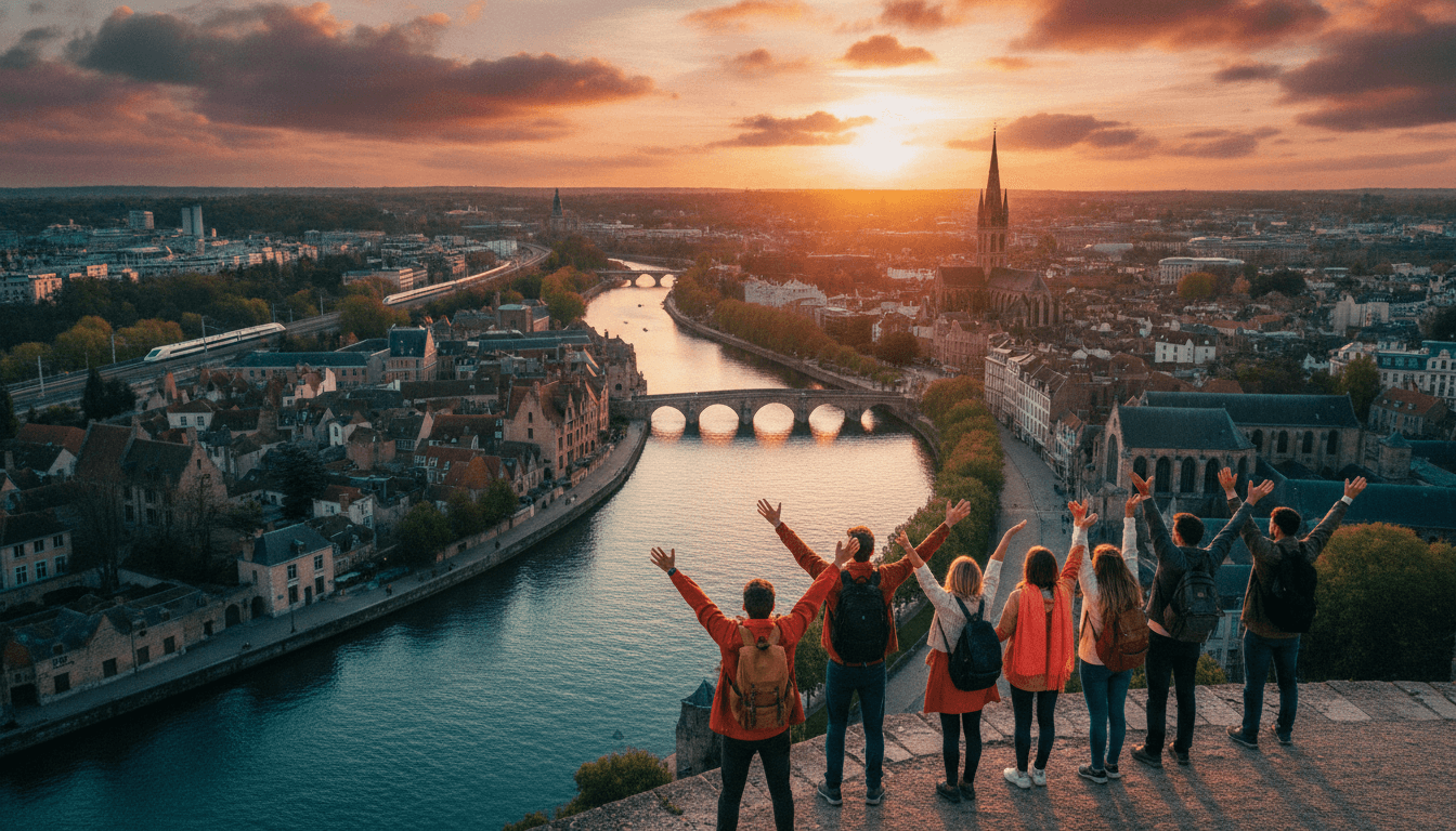The Euro Star — Self-Launched Lille, Bruges & Paris Rail Adventure