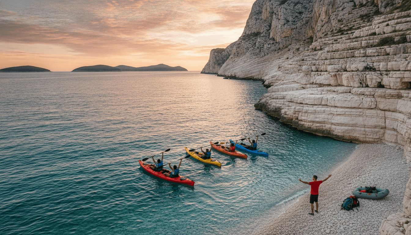 Self-Launched Sea Kayak: Croatia's Dalmatian Coast