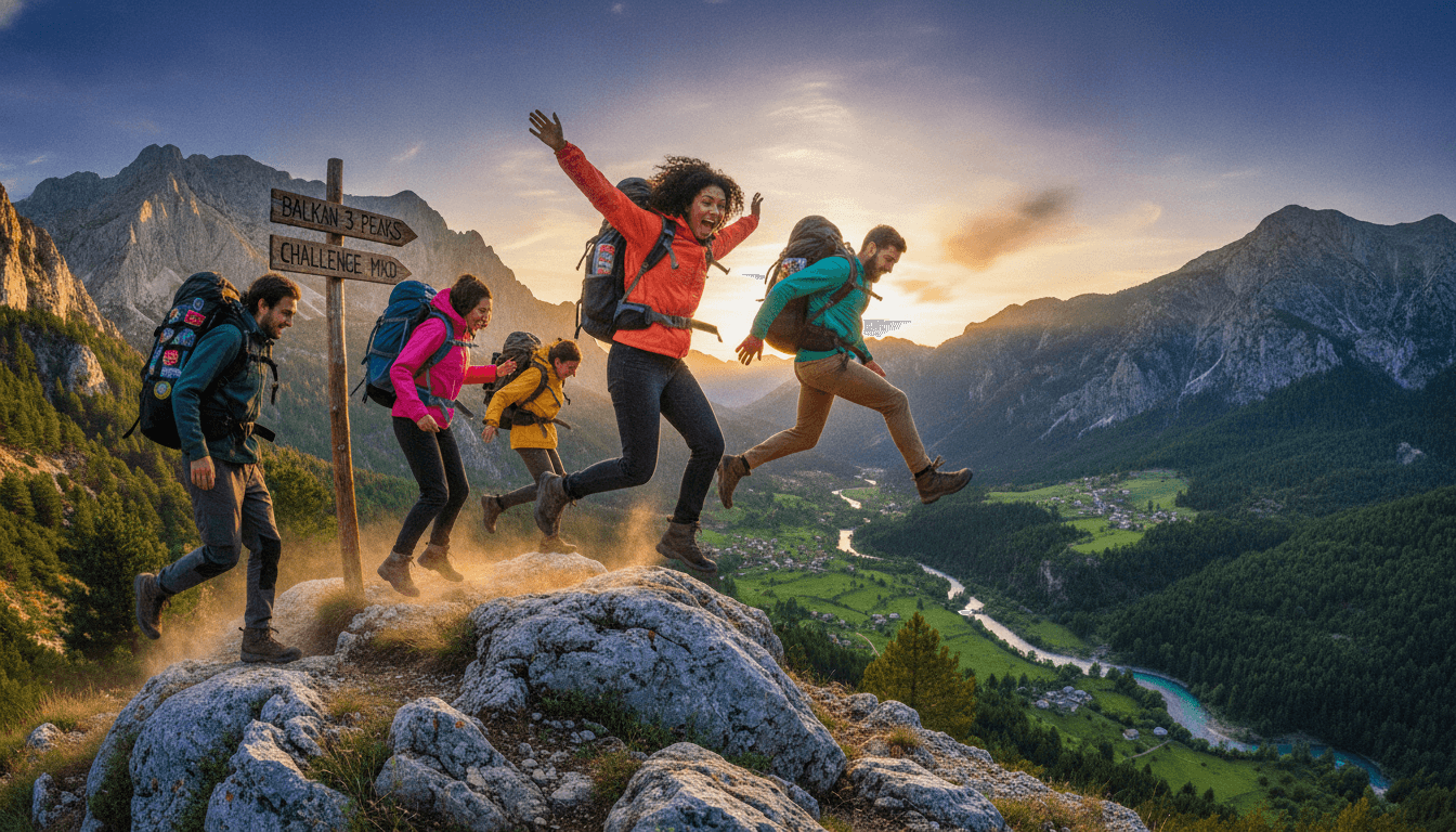Balkan 3 Peaks Challenge — Self-Launched Trek (Albania, Kosovo, Montenegro, North Macedonia)