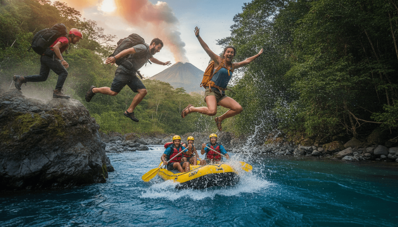 Multisport Through Volcanoes & Rivers — Self-Launched Costa Rica