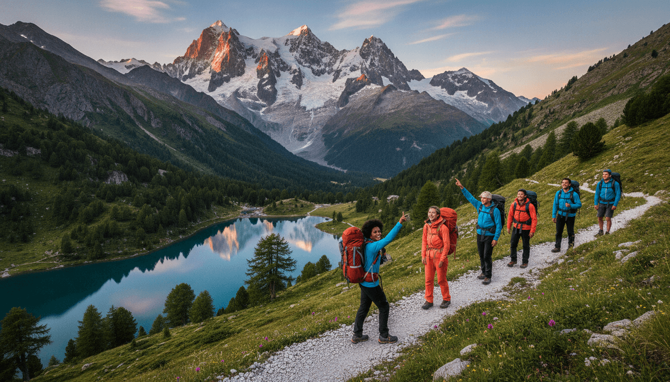 Self-Launched Tour du Mont Blanc: The Full Circuit