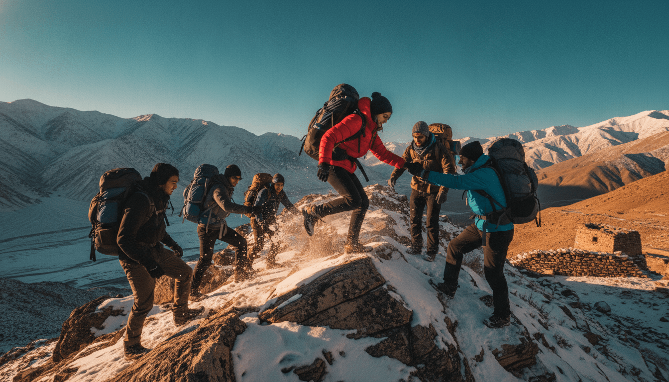 Search for Snow Leopards in Ladakh — Self-Launched Winter Trek