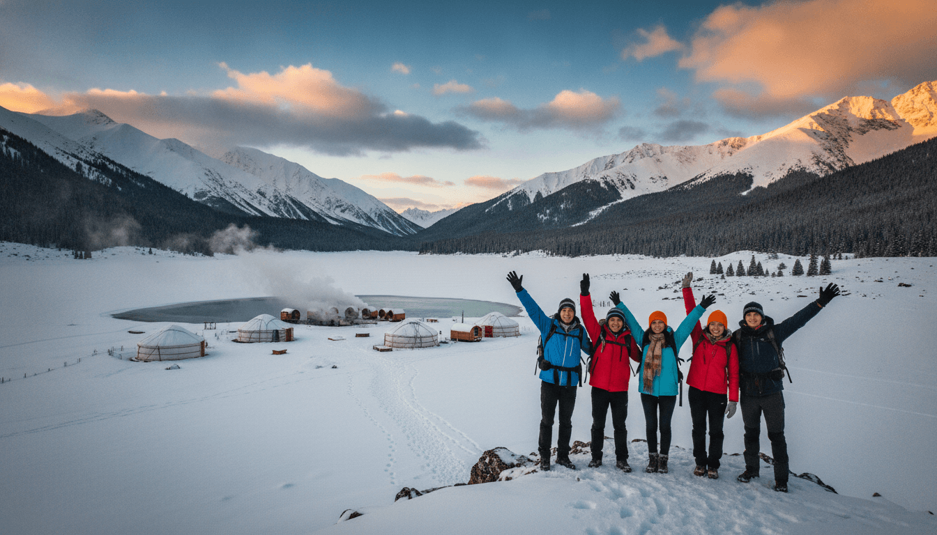 Snow, Saunas and Yurts in Kyrgyzstan: Self-Launched Winter Adventure