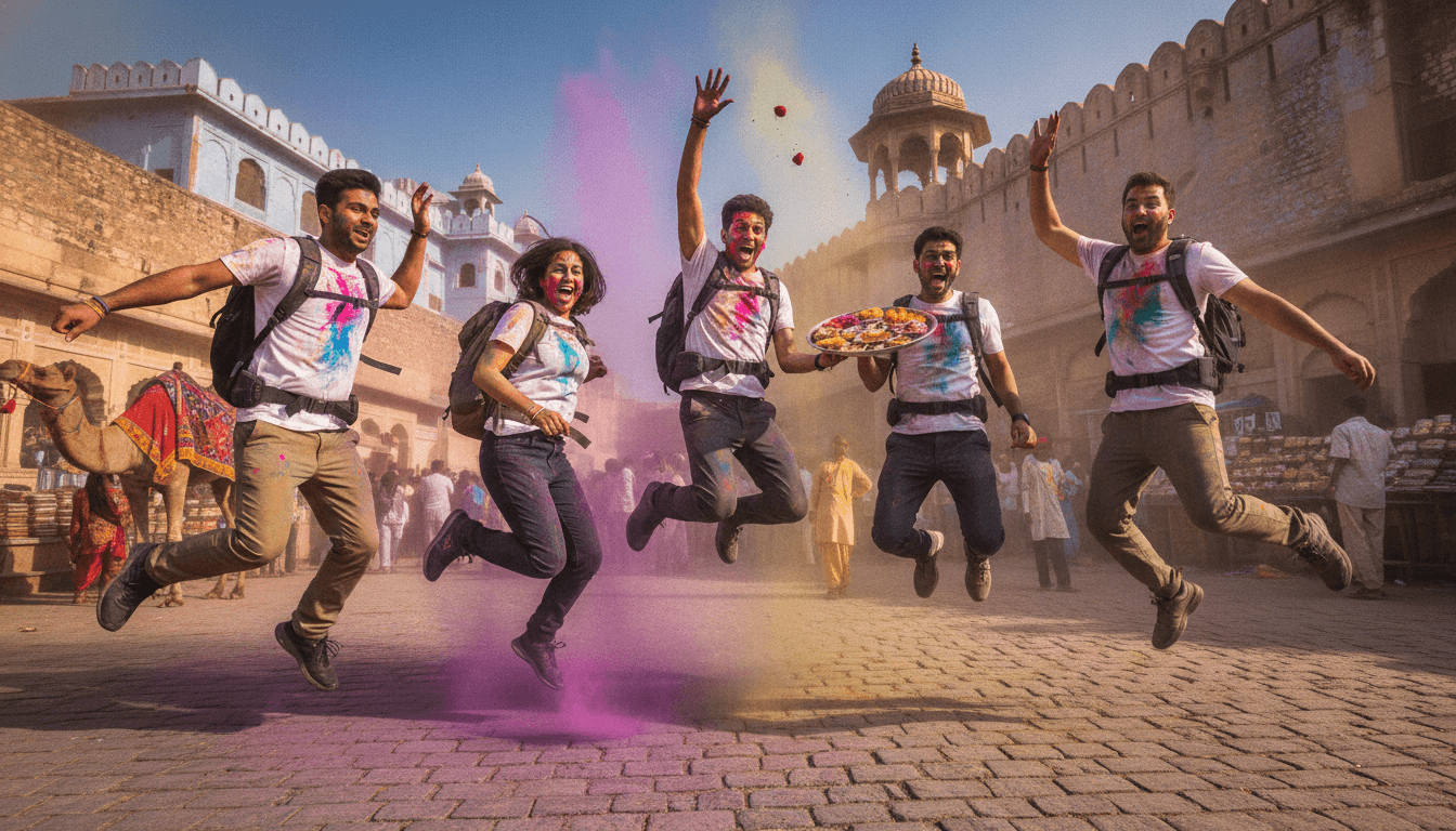Self-Launched India Holi Festival & Rajasthan Adventure 2027