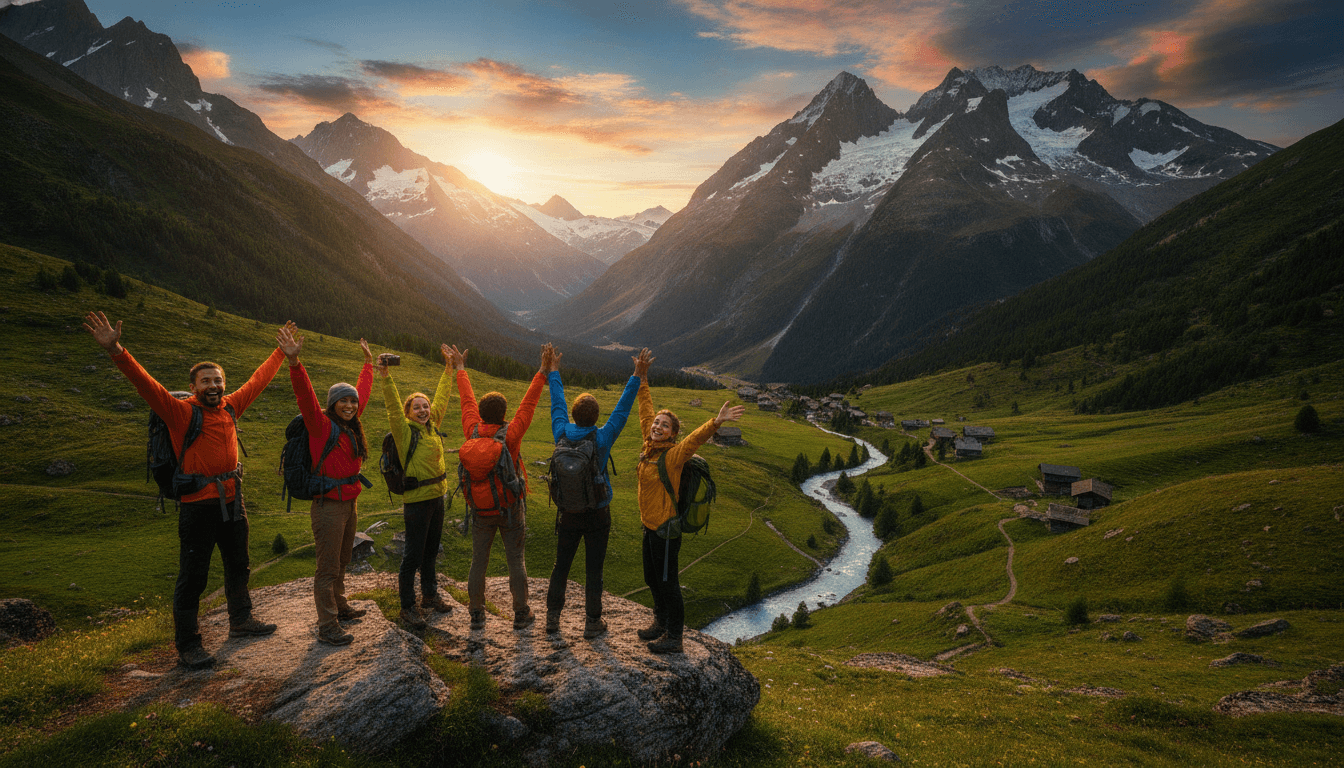 Classic Swiss Alps Self-Launched Walk