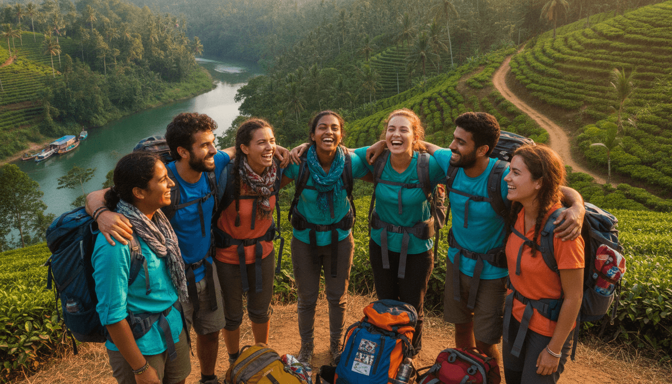 Self-Launched Hiking & Yoga in Kerala, South India