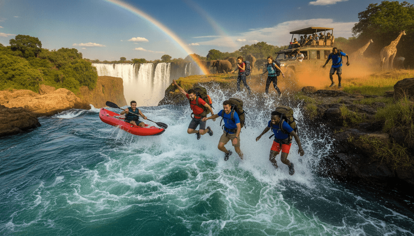 Victoria Falls & Chobe, Zimbabwe & Botswana