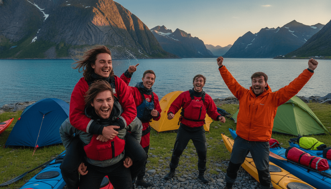 Kayak and Wild Camp the Lofoten Islands — Self-Launched