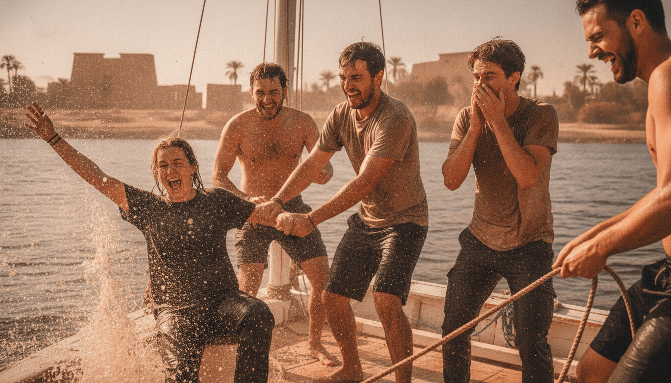 Self-Launched Nile Sailing: Aswan to Luxor in 3 Days