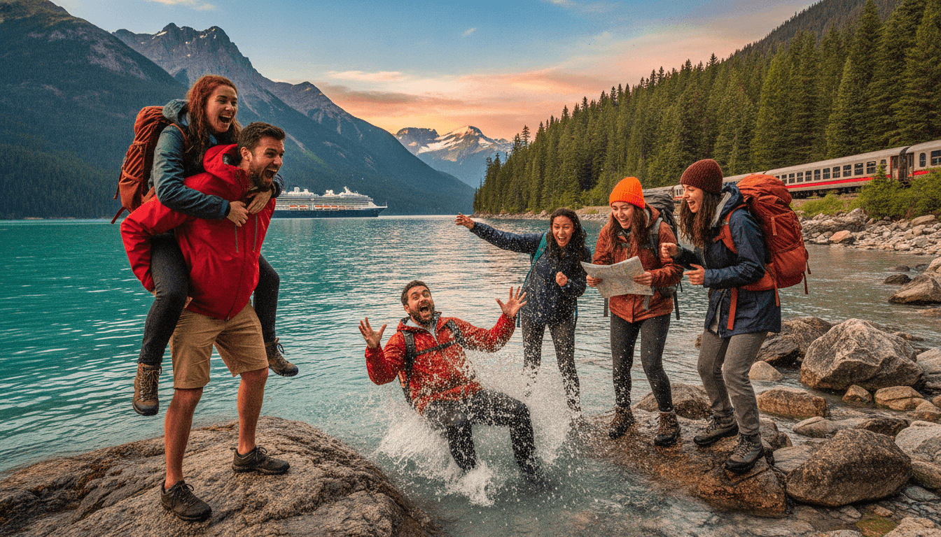 Spirit of the Rockies & Alaska Inside Passage — Self-Launched Adventure