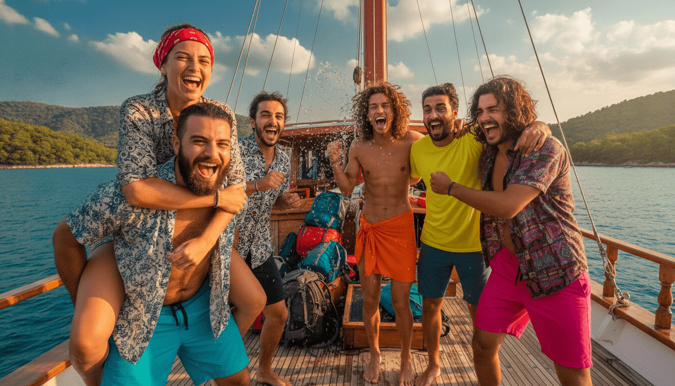 Marmaris to Fethiye, Turkey