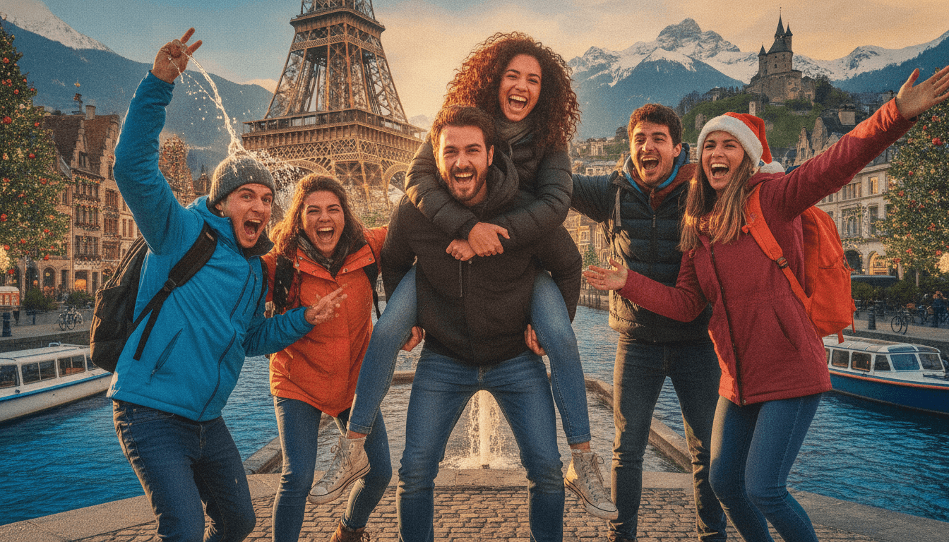 Europe Christmas Taster: Self-Launched London to Amsterdam