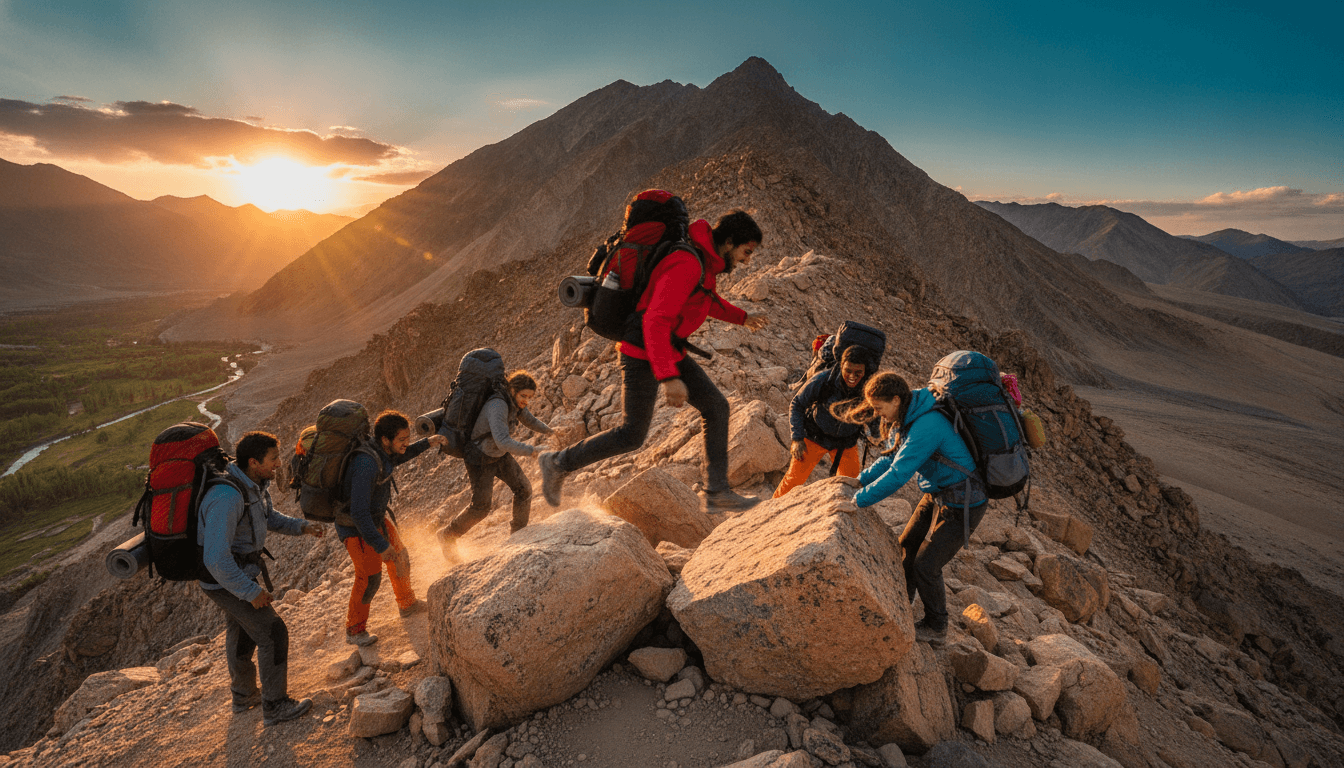Self-Launched Markha Valley Trek & UT Kangri Summit (6070m)